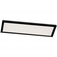 AFX Lighting, Inc. LGNL2412LAJD4BK - Lugano 24x12 Linear LED,120-277V,AJ CCT,Black