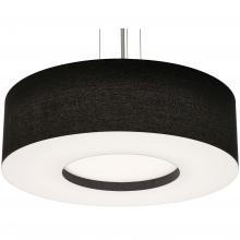 AFX Lighting, Inc. MCP3044MBSN-BK - Montclair 30'' Med Base Pendant,SN w/ BK