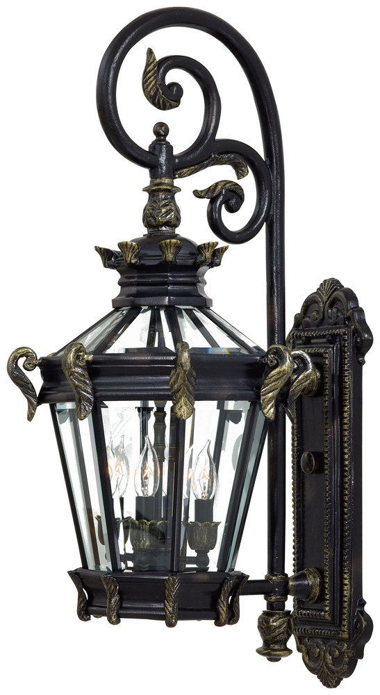 Stratford Hallâ„¢ - 4 Light Outdoor Wall Mount