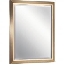 Kichler 41011CPZ - 24" Rectangular Mirror in Champagne Bronze