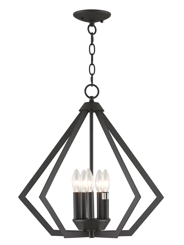 5 Light Bronze Chandelier