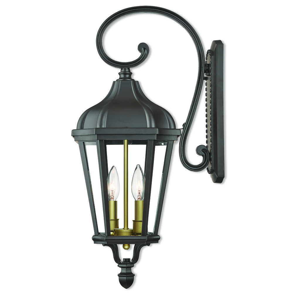 2 Lt BZ Outdoor Wall Lantern