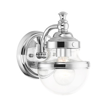 Livex Lighting 17411-05 - 1 Lt Polished Chrome Wall Sconce