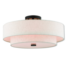 Livex Lighting 51085-92 - 4 Lt EBZ Ceiling Mount