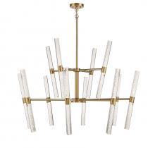 Savoy House 1-1734-24-322 - Arlon 24-Light LED Chandelier in Warm Brass