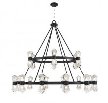 Savoy House 1-1938-36-89 - Dryden 36-Light LED Chandelier in Matte Black