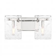 Savoy House 8-8204-2-109 - Genry 2-Light Bathroom Vanity Light in Polished Nickel