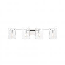 Savoy House 8-8204-4-109 - Genry 4-Light Bathroom Vanity Light in Polished Nickel