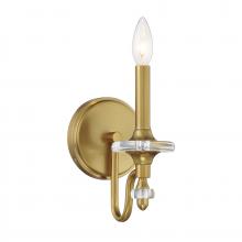 Savoy House 9-1360-1-322 - Champlain 1-Light Wall Sconce in Warm Brass