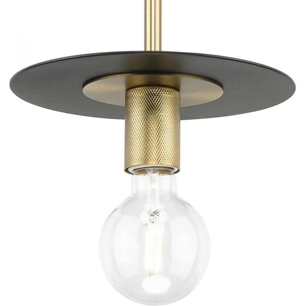 Trimble Collection One-Light Brushed Bronze Mini Pendant