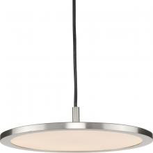 Progress P500366-009-30 - Everlume LED Collection Modern Brushed Nickel Pendant