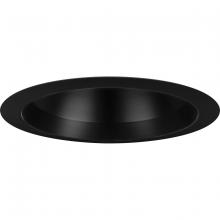 Progress P806001-031 - 6" Black Recessed Open Trim for 6" Housing (P806N series)