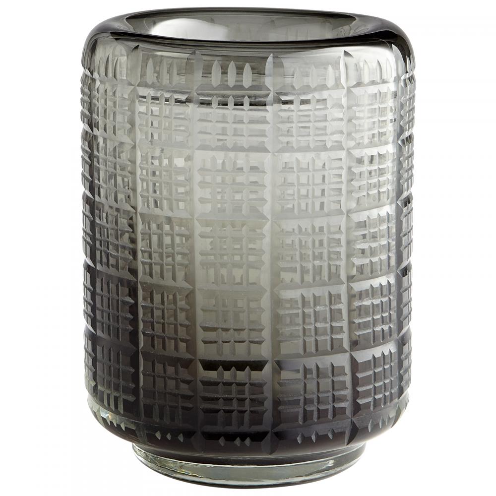 Off The Grid Vase Smoke - Medium