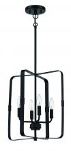 Craftmade 56034-FB - Stowe 4 Light Foyer in Flat Black