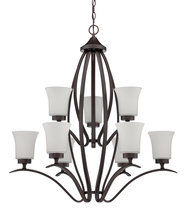 Craftmade 38329-ABZ - 9 Light Chandelier