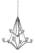 Craftmade 49729-BNK-LED - 9 Light Chandelier