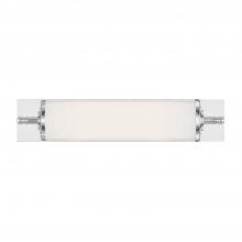 Crystorama FOS-A8051-CH - Foster 1 Light LED Polished Chrome Sconce