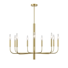 DVI DVP44029MF+PSB - Olivia 9 Light Chandelier