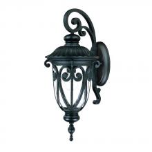 Acclaim Lighting 2112BK - Naples Collection Wall-Mount 1-Light Outdoor Matte Black Light Fixture