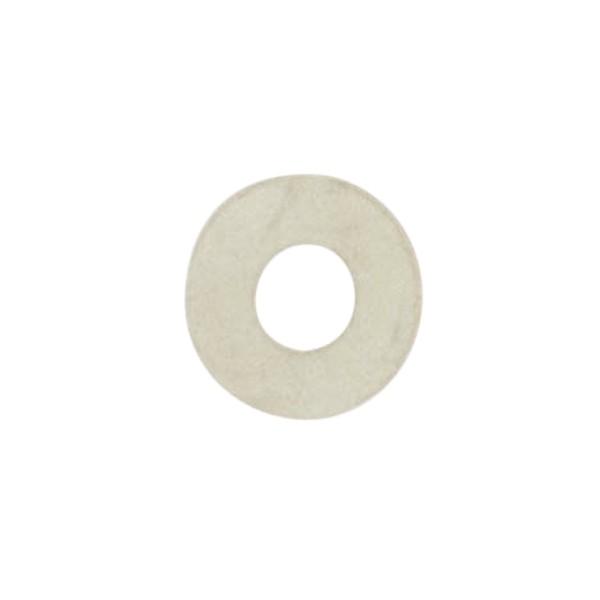 Rubber Washer; 1/8 IP Slip; White Finish; 1/2" Diameter