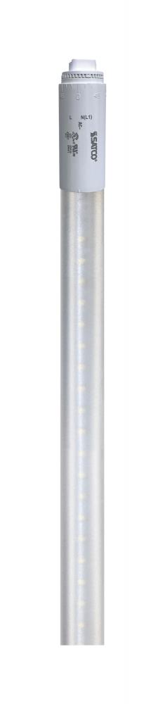 48 Watt T8 LED; 4000K; 6700 Lumens; 120-277 Volt; Double Side LED; Type B; Ballast Bypass; Single