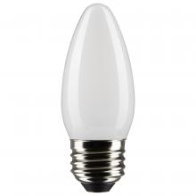 Satco Products Inc. S21292 - 5.5 Watt B11 LED; Frost; Medium base; 90 CRI; 2700K; 120 Volt