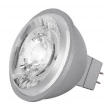 Satco Products Inc. S8636 - 8W; LED MR16; 3000K; 15 deg. beam spread; GU5.3 base; 12 Volt AC/DC