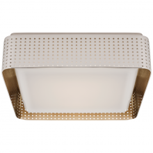 Visual Comfort & Co. Signature Collection KW 4062PN-WG - Precision 12.5" Square Flush Mount