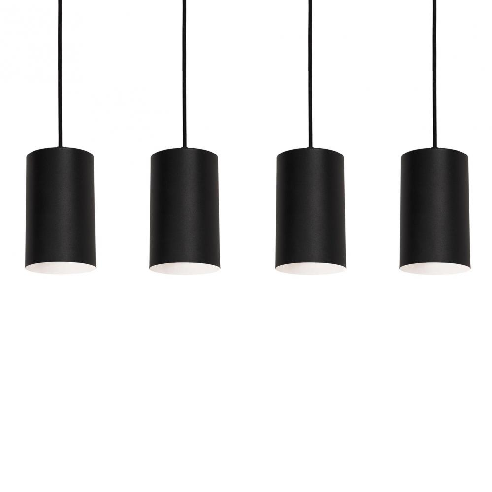 Tyke 36'' 4 Light Linear Pendant - BK