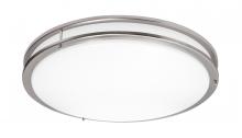 AFX Lighting, Inc. CAF24L5AJUDSN - Carlisle 24'' Flushmount 120-277V,5CCT,SN