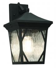 AFX Lighting, Inc. CAMW0814MBK - Campton LED Outdoor Sconce w/ Photo Cell