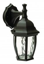 AFX Lighting, Inc. CLKW450L30BK - Clark - Outdoor Light Fixture - Black Finish - Clear Glass Shade