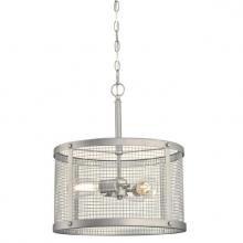 Westinghouse 6371200 - 3 Light Pendant Galvanized Steel Finish