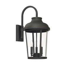 Capital 927031OZ - 3 Light Outdoor Wall Lantern