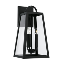 Capital 943732BK - 3 Light Outdoor Wall Lantern