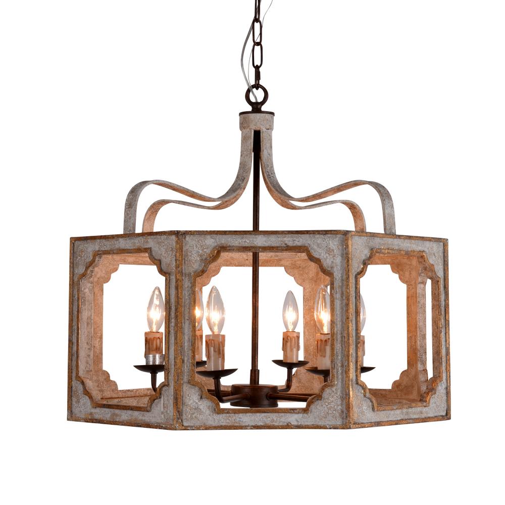 Nadia Octagon Small Chandelier