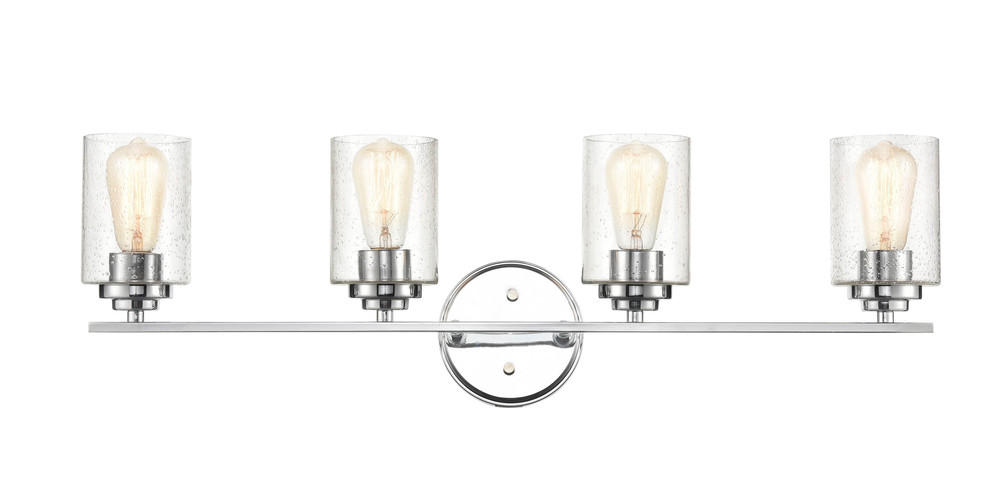Moven 31" Wide 4-Light Vanity - Modern Gold