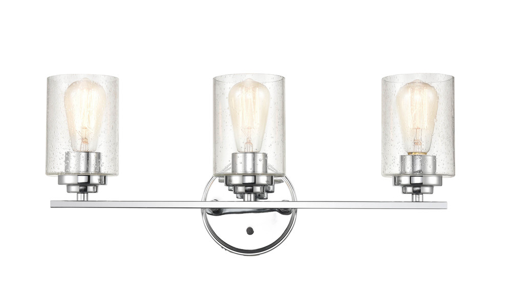 Moven 22" Wide 3-Light Vanity - Modern Gold