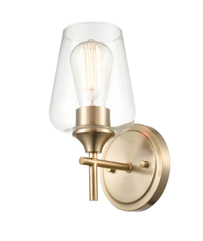 Ashford 1-Light Wall Sconce Modern Gold