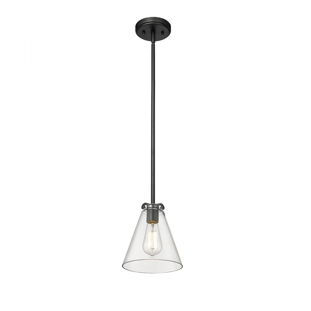 Aliza 1-Light Mini-Pendant light Matte Black