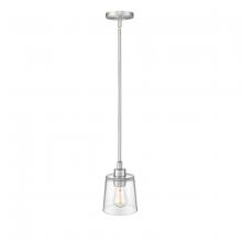 Millennium 497001-BN - Evalon 1-Light Mini-Pendant light Brushed Nickel