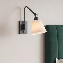 Millennium 14001-MB - Elyon 1-Light Swing Arm Sconce Light Matte Black