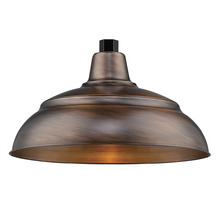 Millennium RWHS14-NC - R Series 1-Light Warehouse Shade Natural Copper