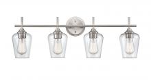 Millennium 9704-BN - Ashford 4-Light Vanity Brushed Nickel