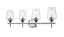 Millennium 9704-CH - Ashford 4-Light Vanity Chrome