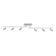 Access 52043-BS - 6 Light Adjustable Track