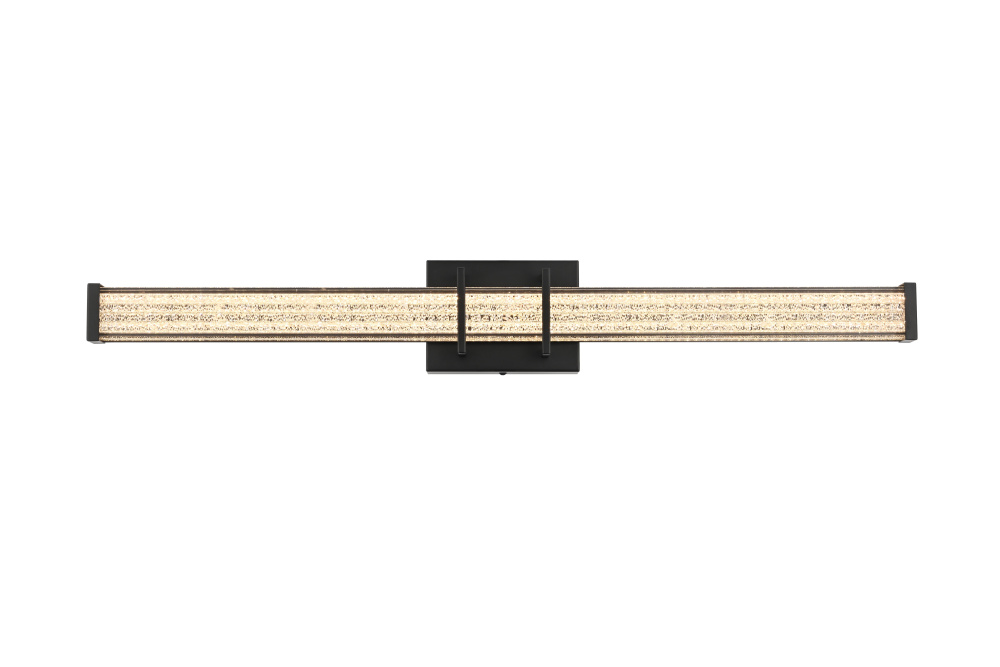 Wall Sconce L31" E4.5" H4.3" LED 18W 3CCT Black