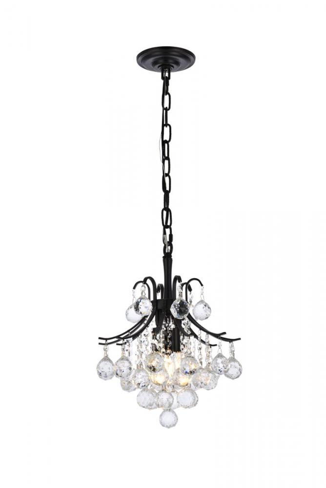 Toureg 12 Inch Black Pendant