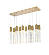 Elegant 2088D42SG - Aurora 42 inch Pendant in Satin Gold