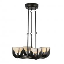 Alora Lighting CH362423UBAR-UNV - Colette 22-in Urban Bronze/Alabaster LED Chandelier